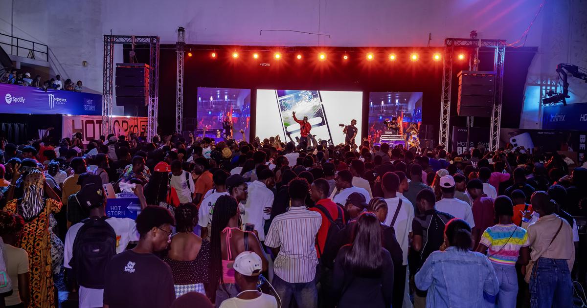 Qing Madi Debuts at Infinix HOT 70 Pro Campus Storm at UNILAG