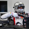 Ugo Ugochukwu celebrates after winning the 2026 FIA Formula 3 championship