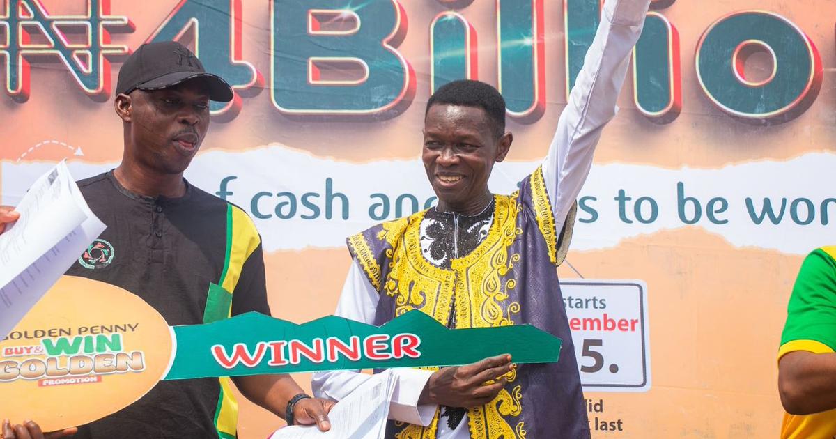 Golden Penny Foods Rewards Over 10,000 Nigerians in ₦4 Billion 65th Anniversary Promo