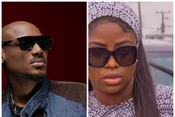 ‘Missing’ 2face and new boo, Natasha spotted together at hair shop