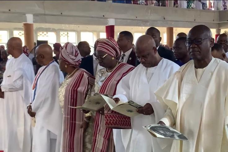 Protocol Over Politics: How a Late Arrival Sparked Drama at Ogun State Burial Service 
