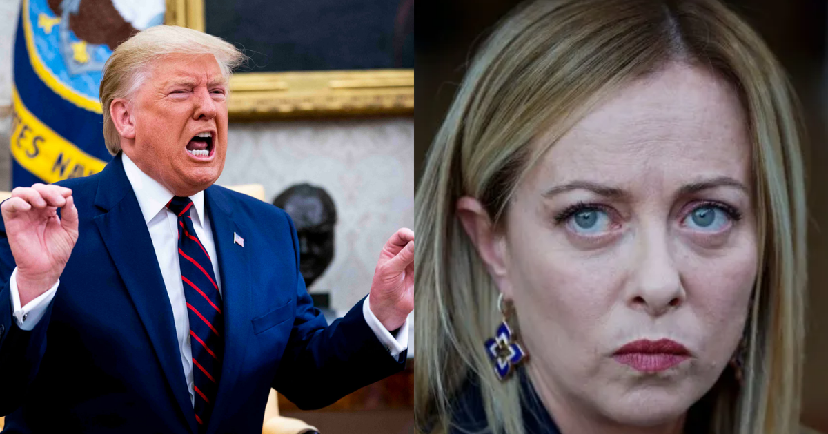 Trump criticises Italian Prime Minister for lacking courage over Iran conflict