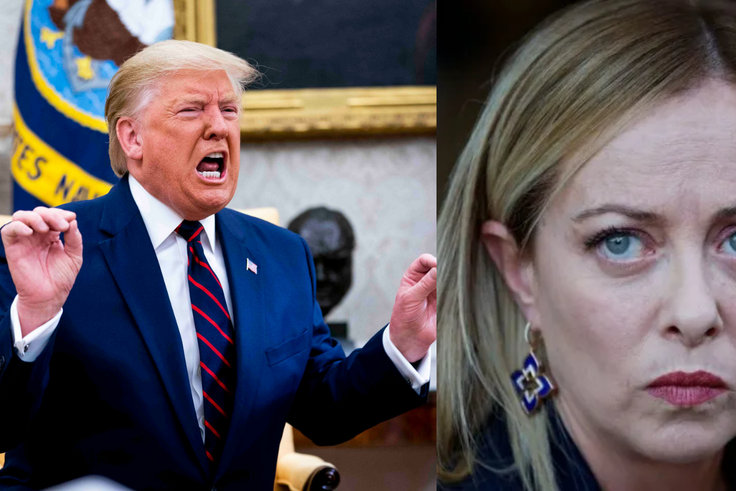 Trump criticises Italian Prime Minister for lacking courage over Iran conflict