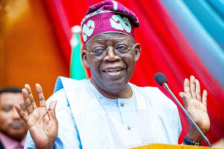 President Tinubu says the light is here.