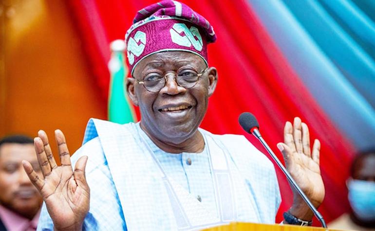 President Tinubu says the light is here.