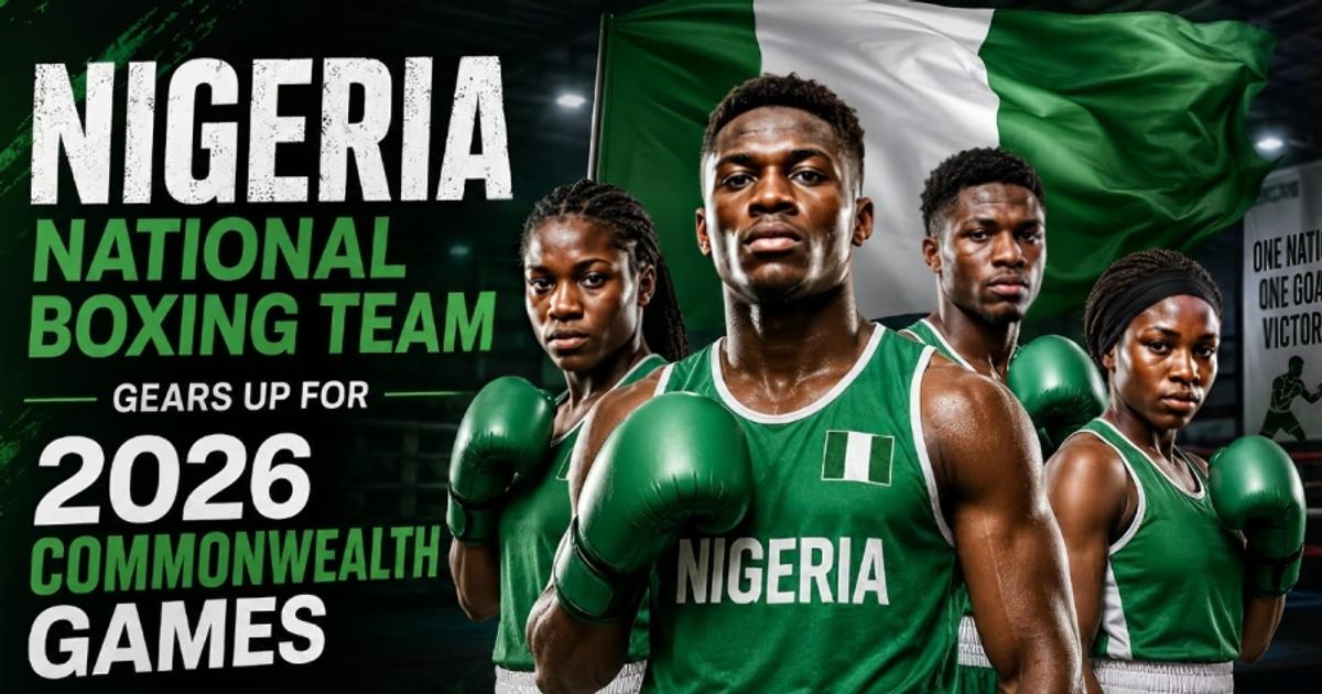 Nigeria Boxing Team Gears Up for 2026 Commonwealth Games Trials