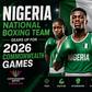Nigeria National Boxing team gears up for 2026 Commonwealth Games