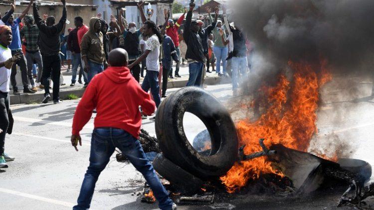 Local sources say their properties were burnt and they were displaced due to the riots