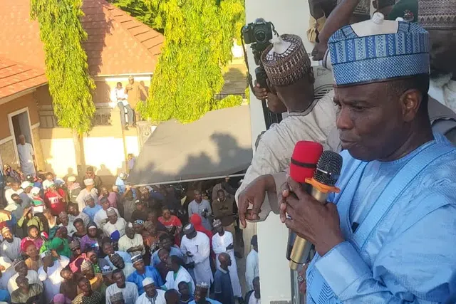 Aminu Tambuwal, former Governor of Sokoto State and Senator representing Sokoto South.