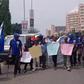 ‘35 years of service, ₦30,000 pension’ — Retired police officers take protest to National Assembly with their wives and children