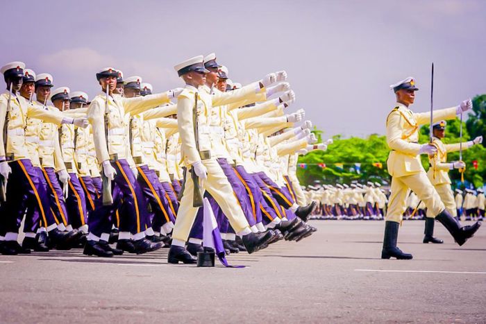 The Navy recruits 1,814 young new sailors to strengthen the fight against sea piracy