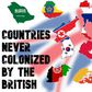 5 countries that have never been colonised 