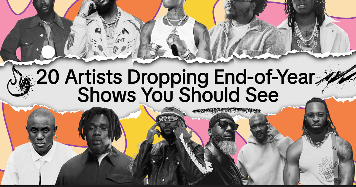 20 Must-See End-of-Year Concerts in Nigeria for Detty December 2025