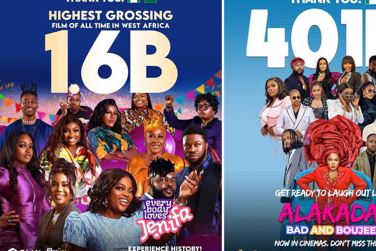 'Everybody Loves Jenifa’ and ‘Alakada Bad & Boujee’ make ₦2 Billion at the Nigerian Box Office