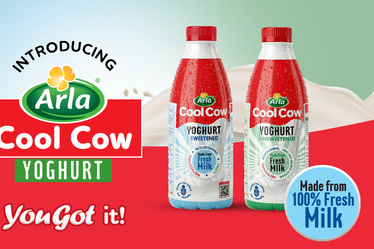 Arla Introduces Cool Cow Yoghurt Made with 100% Fresh Milk