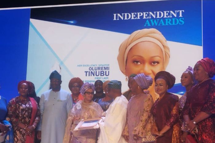 First Lady Remi Tinubu wins ‘Woman of The Year’ award
