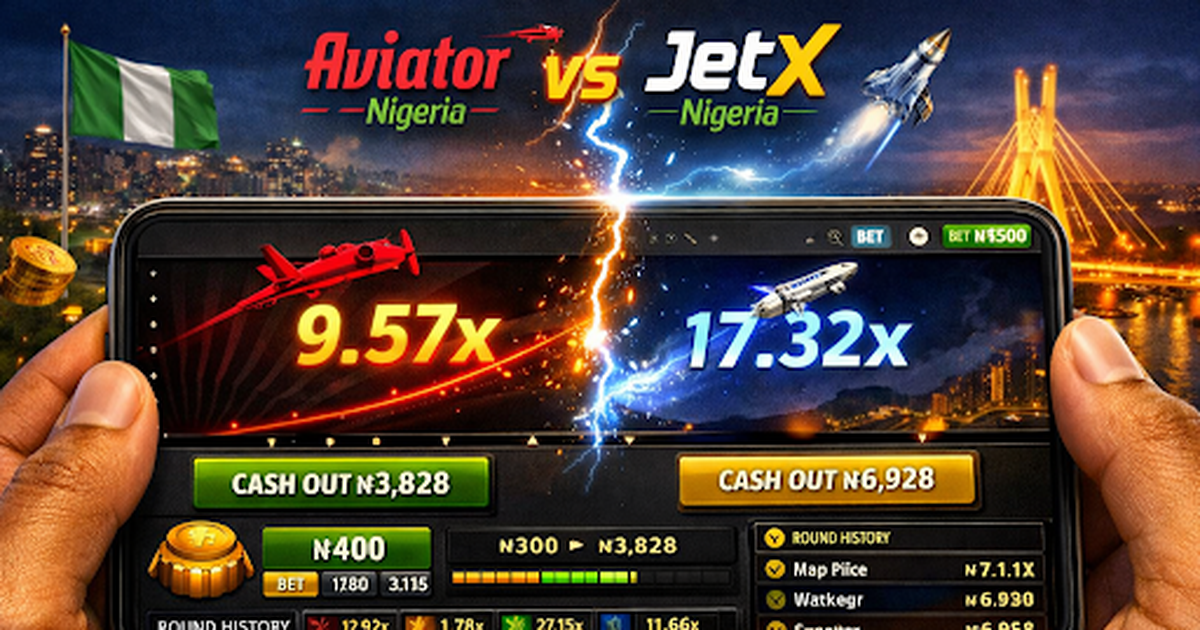 Aviator vs JetX Nigeria: Head-to-Head Crash Game Comparison