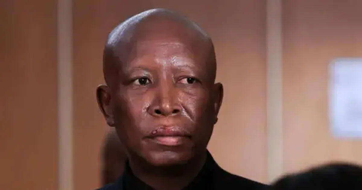 South Africa's opposition leader Julius Malema sentenced to five years in prison over gun incident