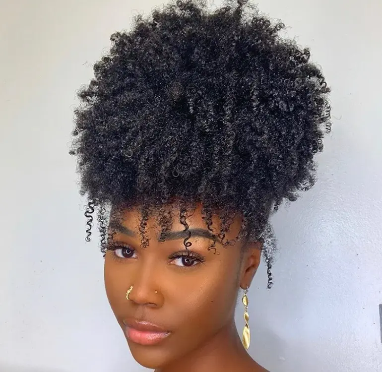 Pineapple updo