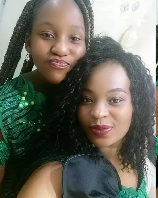 Maureen Solomon-Okereke and her daughter