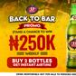 Back to Bar: 33 Export brings ₦250,000 weekly wins to participating bars in six cities
