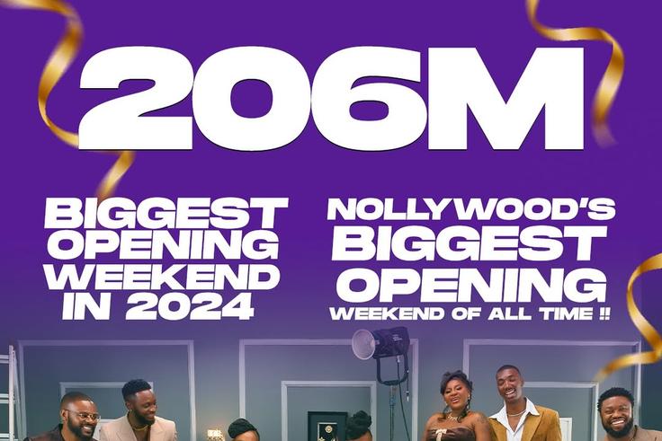  Funke Akindele’s 'Everybody Loves Jenifa' shatters box-office records with ₦206 million in its opening weekend