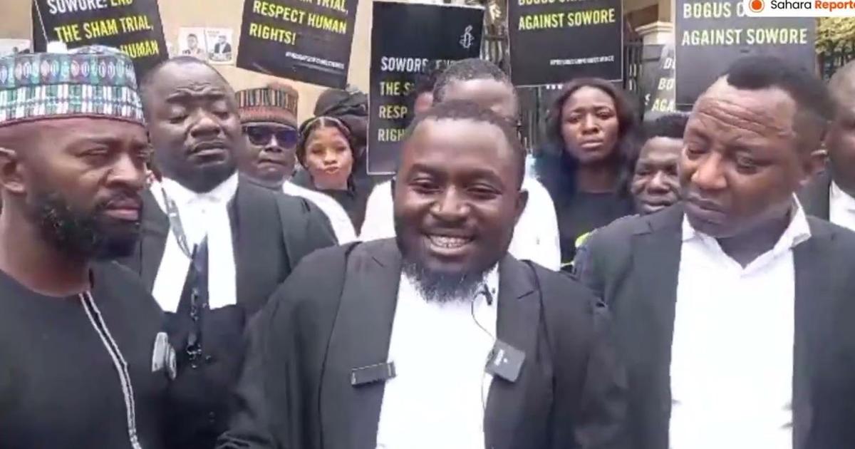 Federal High Court Judge Orders Sowore's Lawyer to Kneel in Court, Counsel Refuses