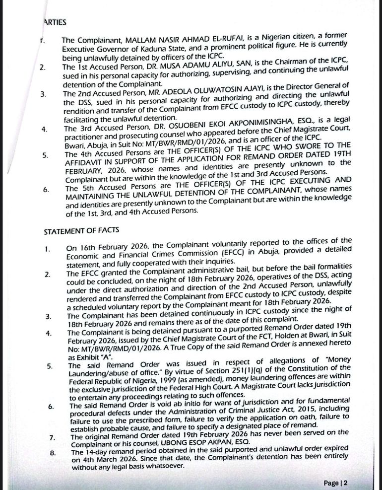 el-rufai-icpc-allegation