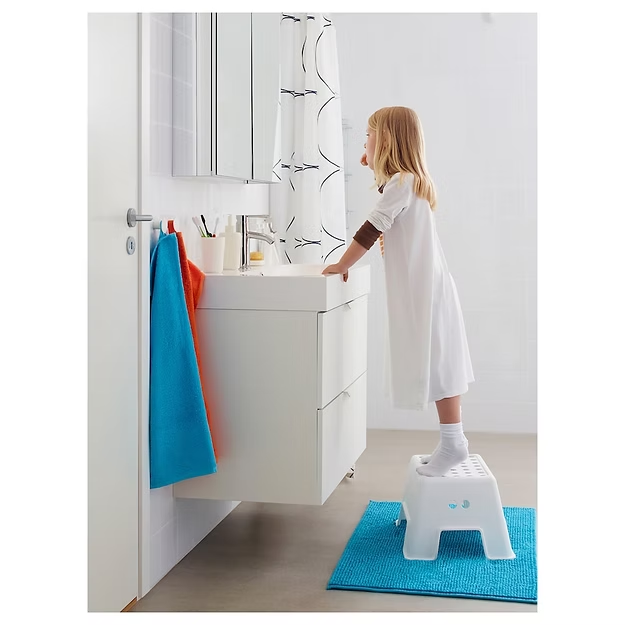 BOLMEN Step Stool, White by IKEA