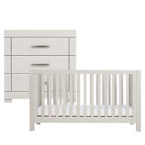 Cross-white-Baby-Cot-with-Drawer-and-Mattress