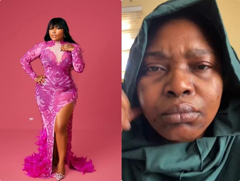 Halima Abubakar had initially said that she had been using a TikTok filter to cover how her face really looks.