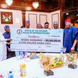 PHOTOS: Lawmakers present ₦750 million to Tinubu in Abuja