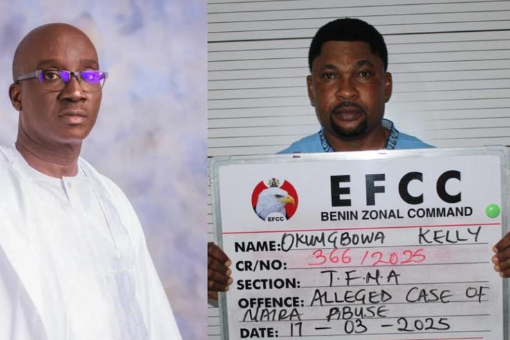 EFCC arrests Edo gov’s aide over alleged naira abuse