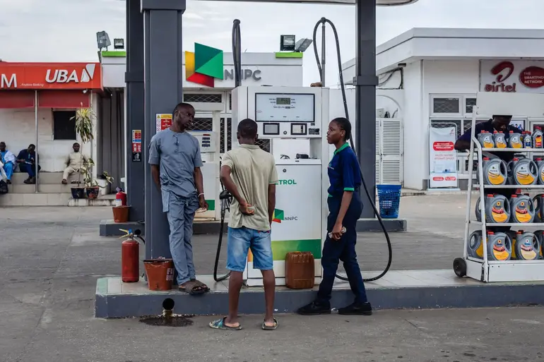 on September 21 that petrol was selling for about ₦1,400 per litre in Lagos and Abuja