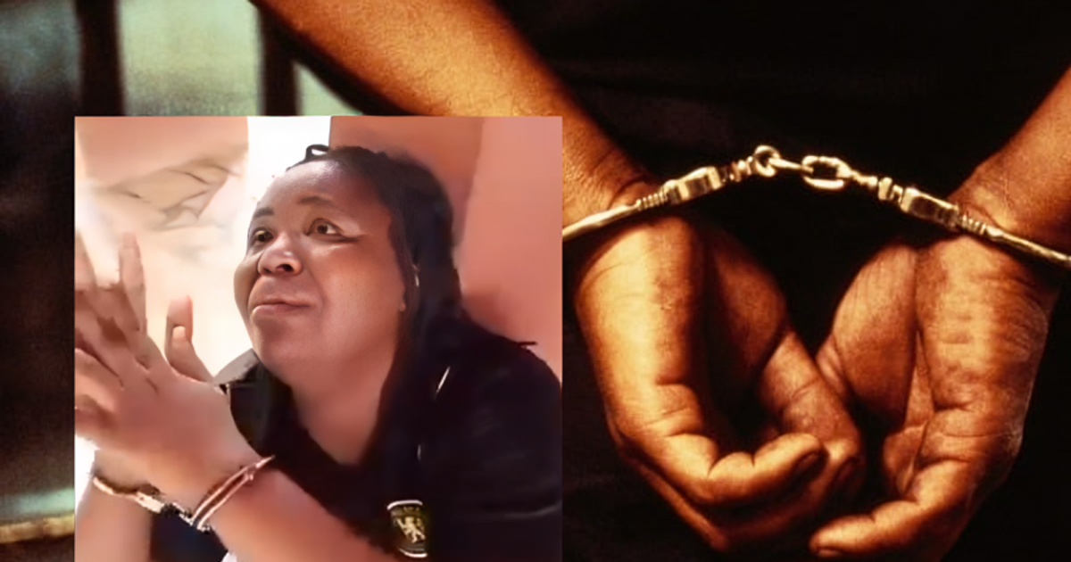 Outrage as Anambra woman who melted plastic on 10-year-old house help weeps for her own child in detention