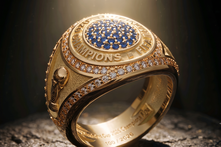 For the first time in history, FIFA will award World Cup-winning players customized championship rings, with limited editions available to fans worldwide (see video)