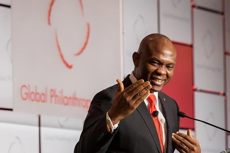 ‘You won’t call me Tony’: Billionaire businessman Elumelu cautions young lady who addressed him by his first name