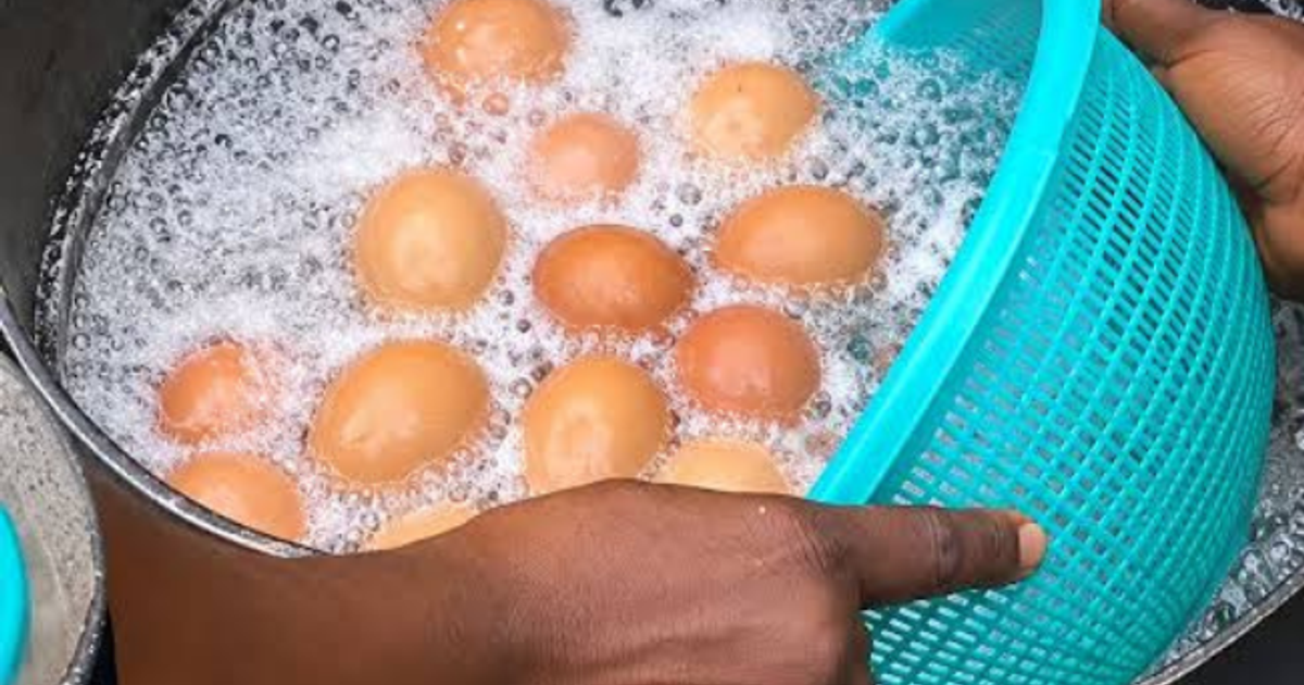 Nigerian food creator raises alarm over detergent in boiled eggs ...