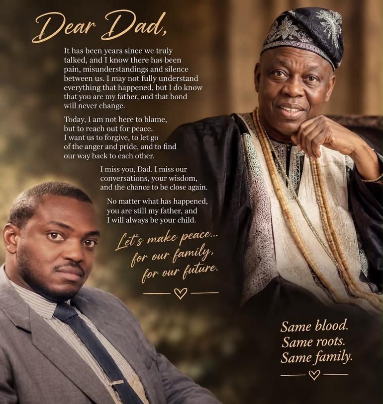Fatai Okoya's open letter circulating online.