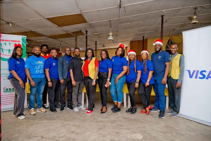 Visa Spreads Christmas Cheer with Food Drive for Vulnerable Families in Lagos