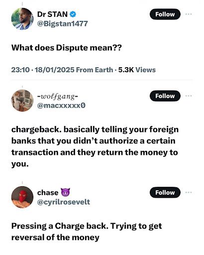 OBLEE! IJGBs accused of initiating chargebacks from banks after Detty December spree