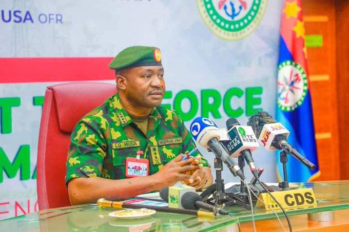 Chief of Defence Staff (CDS), Gen. Christopher Musa