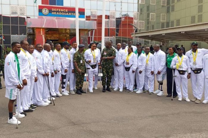 CDS Musa receives victorious Invictus team upon return from Canada