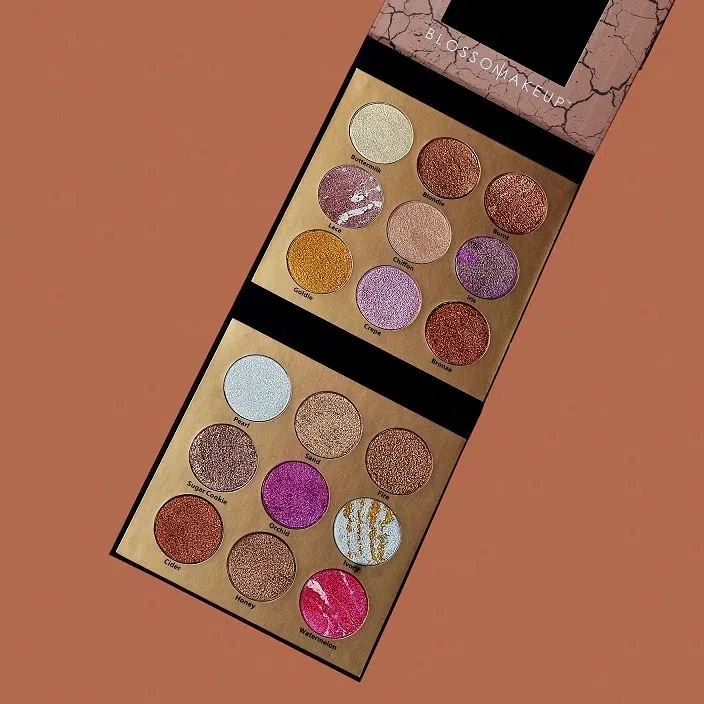 Blossom Makeup Nefertiti Glow Burst Eyeshadow Palette