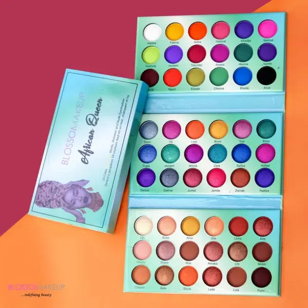 Blossom Makeup African Queen Eyeshadow Palette