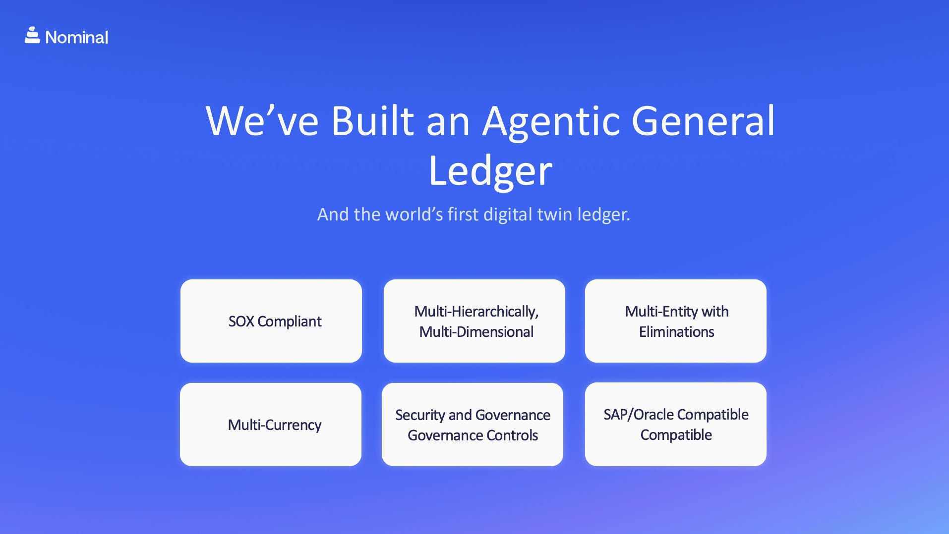 We've Built an Agentic General Ledger
