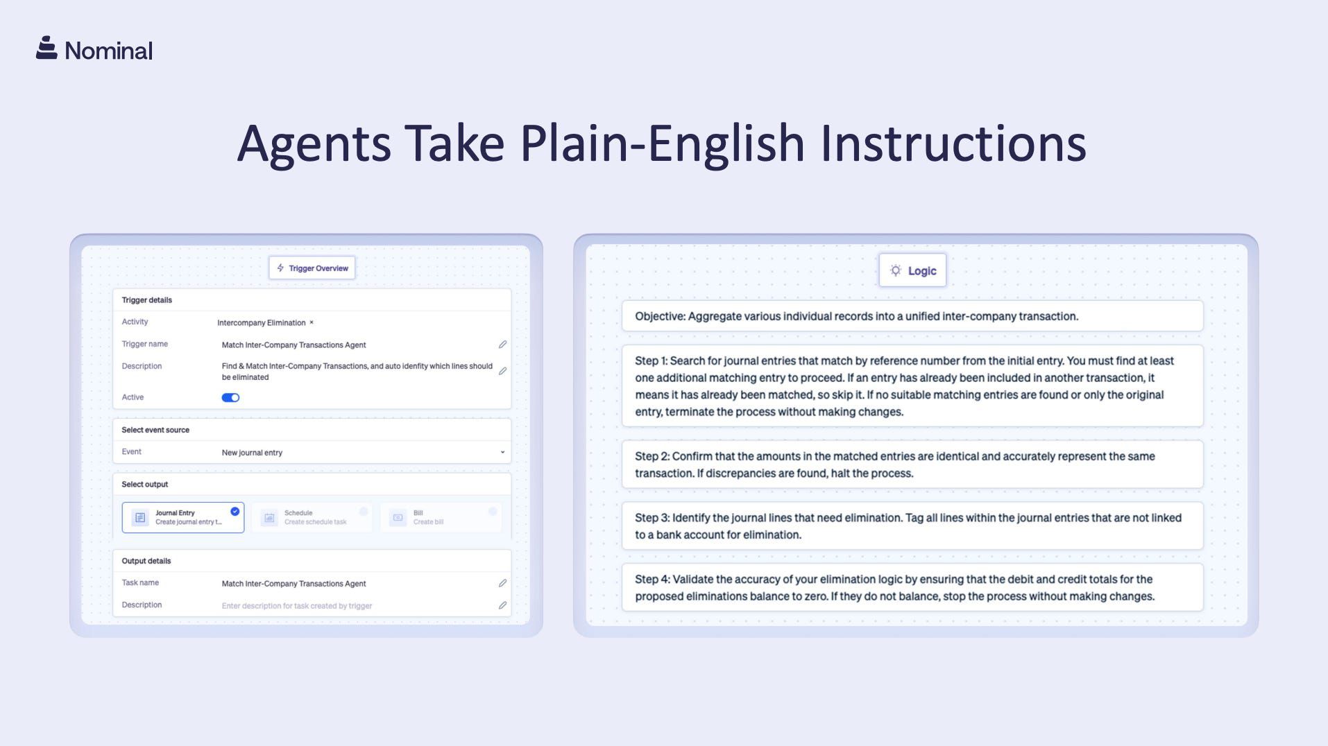 Agents Take Plain-English Instructions