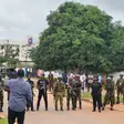 Soldiers block retired military personnel from protesting over unimplemented salary increase at defense ministry