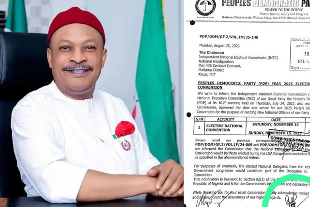 PDP convention in turmoil as Anyanwu’s 'forged signature' deepens crisis