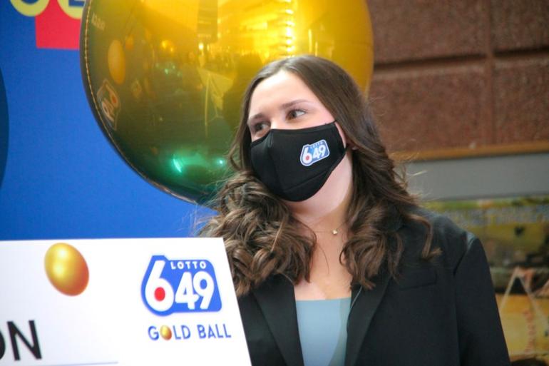 Juliette Lamour won a $48 million Canadian lottery jackpot with the first lottery ticket she had ever bought.
